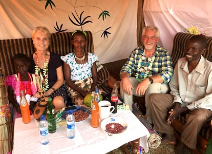 Besuch unseres Patenkindes Enjoy Rucas Leonhard in Bushangaro